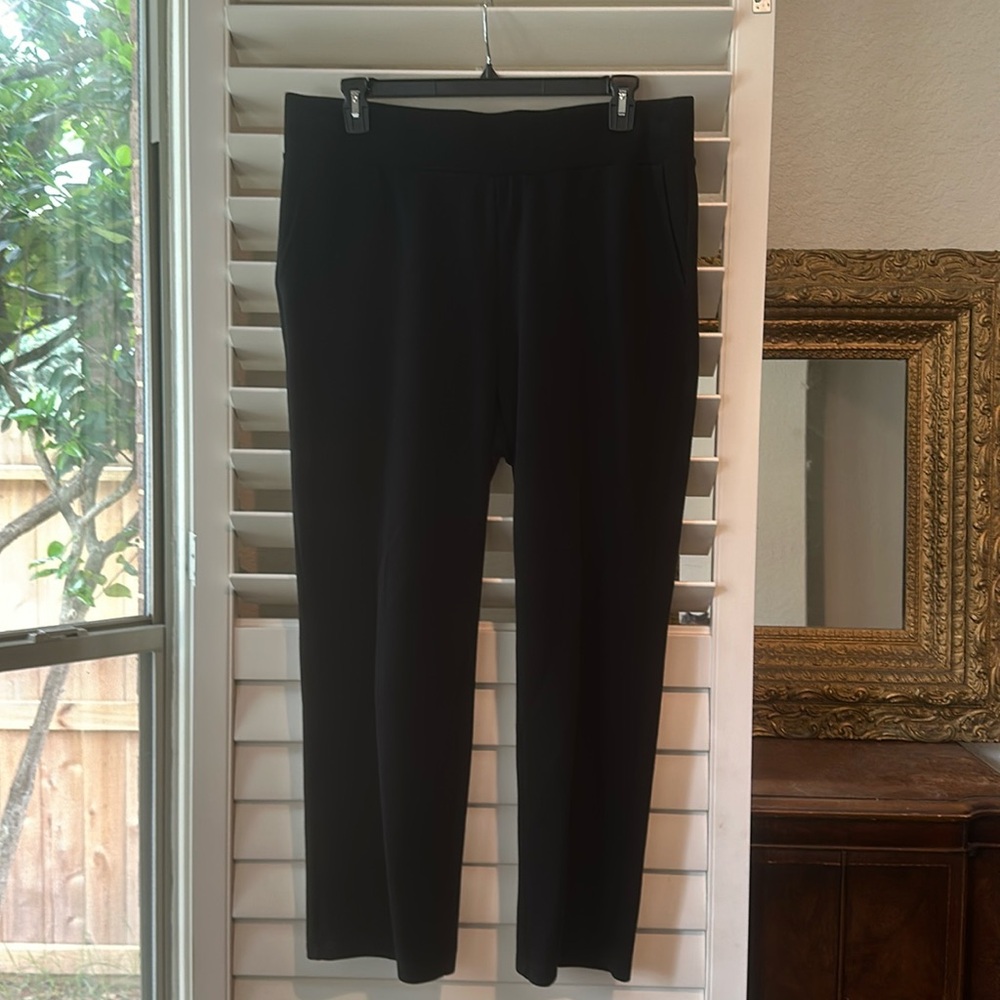 Ralph Lauren 2X Casual Black Straight Leg w/Pockets